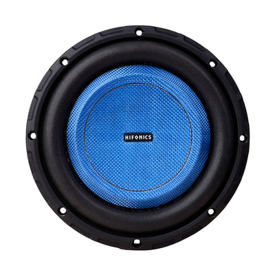 Hifonics 4 Pack ELITE 8” Shallow Subwoofer, Dual Voice Coil Audio Speaker, 500W - VMInnovations