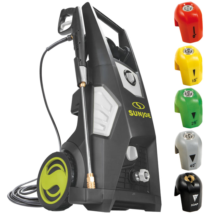 Sun Joe Electric Pressure Washer Spray 5 Tip Set & Electric Pressure Washer