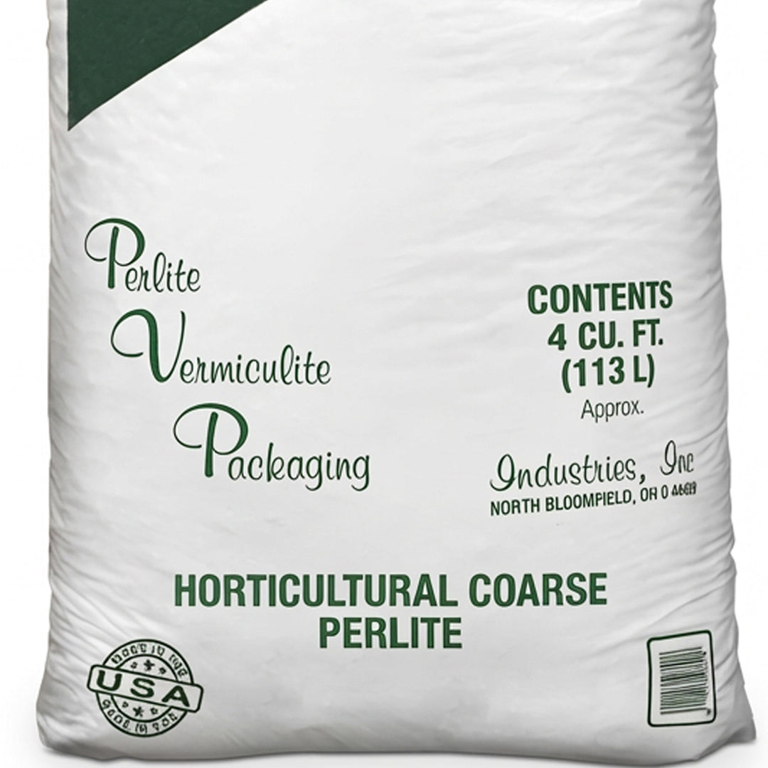 PVP Industries Organic Coarse Perlite Planting Soil Additive, 4 cu. ft., White