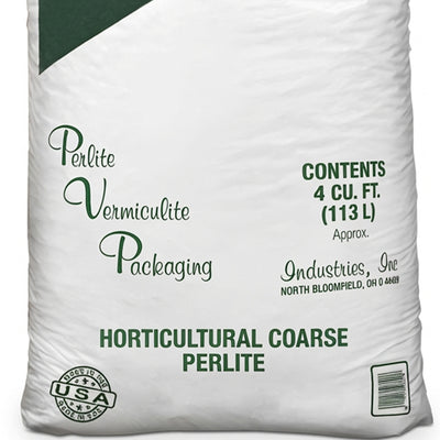 PVP Industries Organic Coarse Perlite Planting Soil Additive, 4 cu. ft., White - VMInnovations