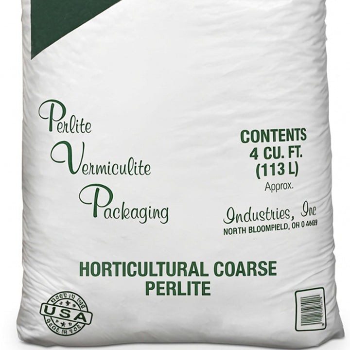 PVP Industries Organic Coarse Perlite Planting Soil Additive, 4 cu. ft., White
