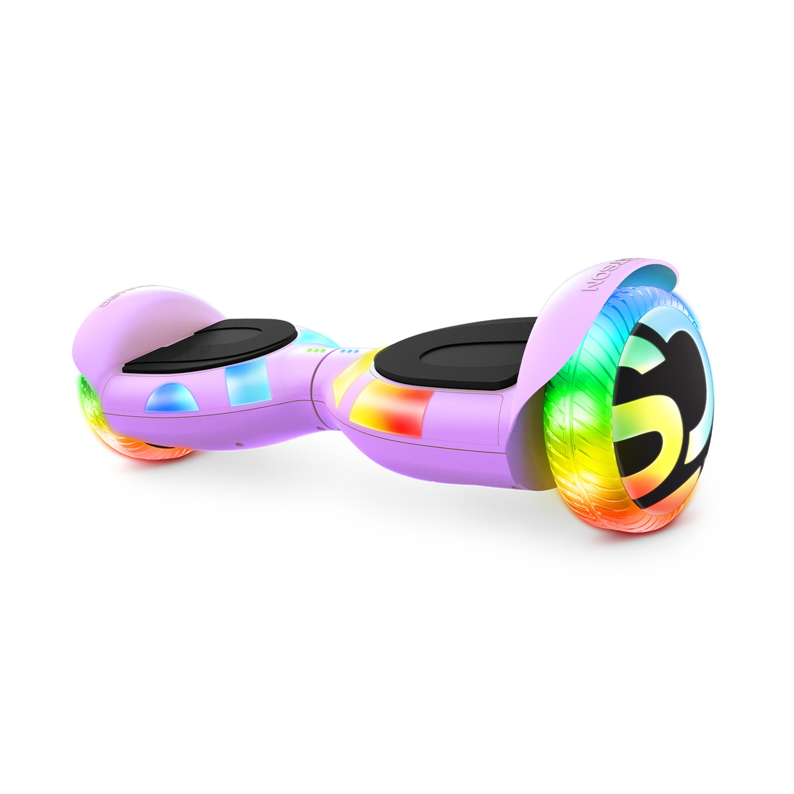 Jetson All Terrain Electric Hoverboard Self Balancing Scooter LED Lights, Purple - VMInnovations