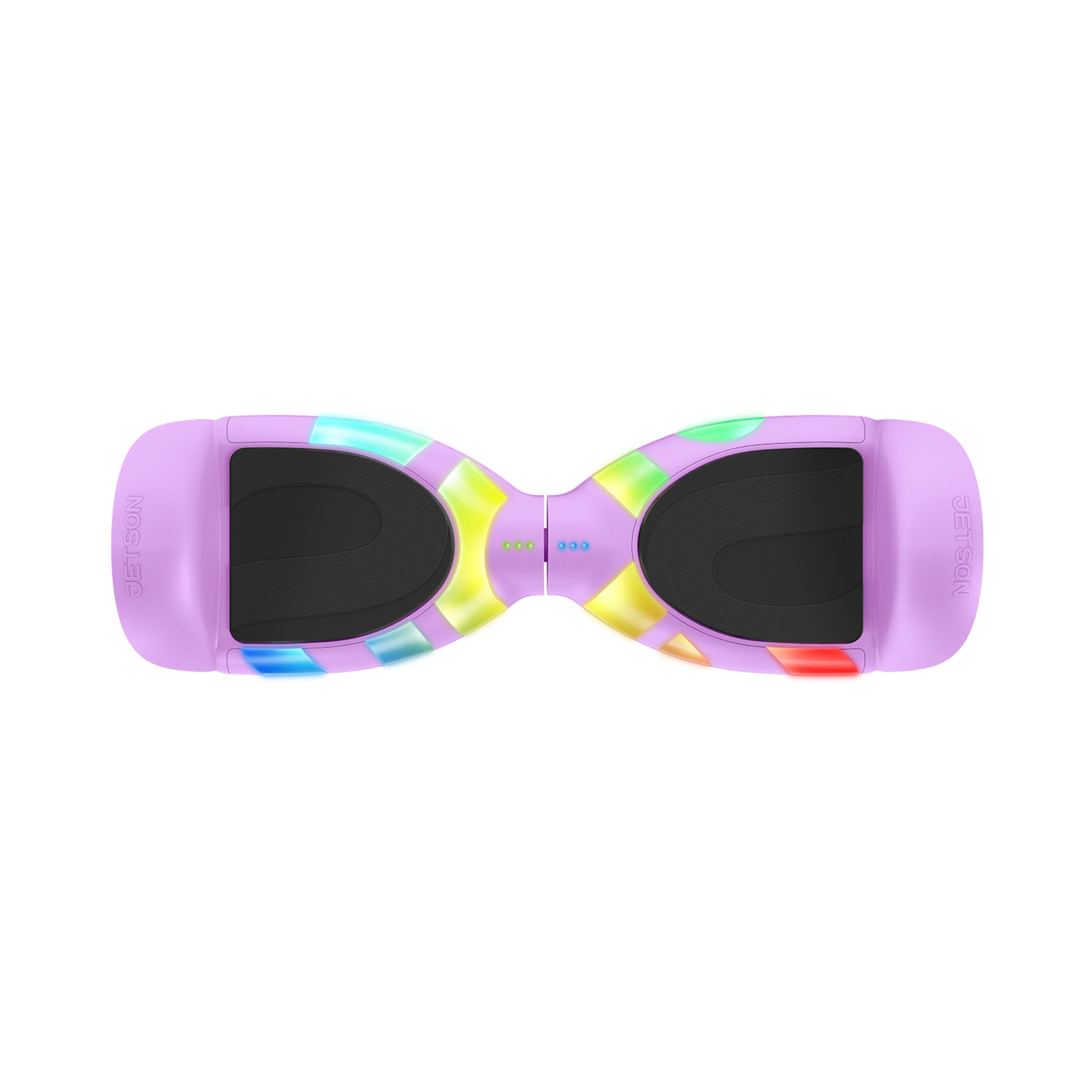 Jetson All Terrain Electric Hoverboard Self Balancing Scooter LED Lights, Purple - VMInnovations