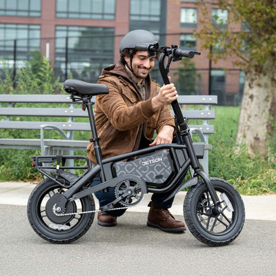 Jetson Bolt Pro Max Electric Folding Bike,14" Wheels, 15.5 MPH Speed (Open Box) - VMInnovations