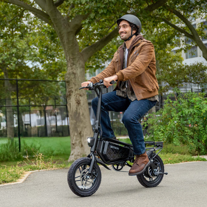 Jetson Bolt Pro Max Electric Folding Bike,14" Wheels, 15.5 MPH Speed (Open Box)