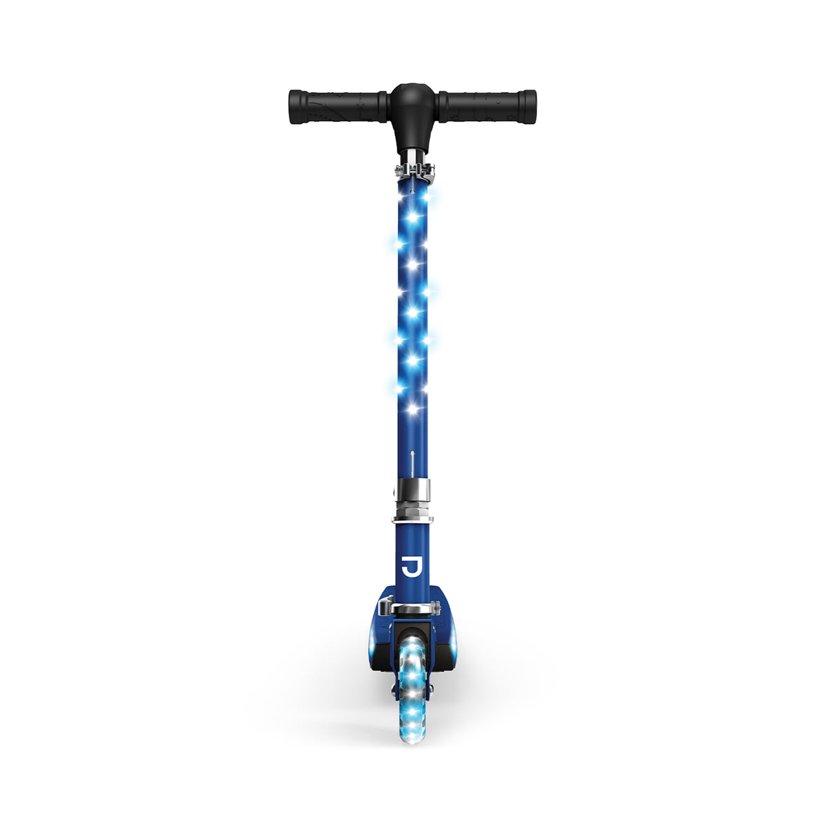Jetson Kick Scooter w/LED Lights & Height Adjustable Handlebar, Blue (Open Box) - VMInnovations