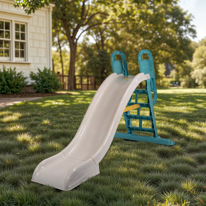 DOLU Big Splash Slide for Indoor or Outdoor Use with Water Connection Feature