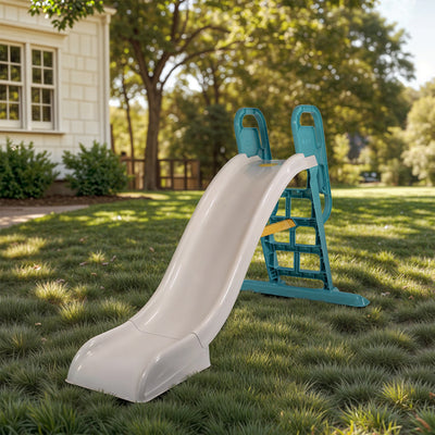 DOLU Splash Slide for Indoor or Outdoor Use w/Water Connection Feature (Used)