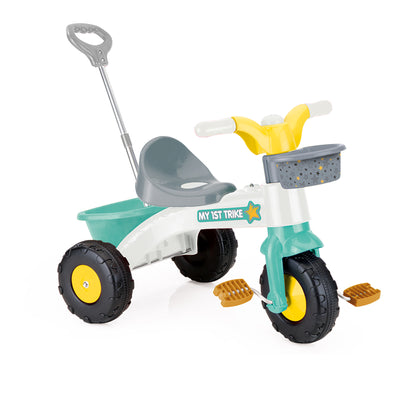 Dolu Trike for Toddlers, Tricycle for Kids, Ride-On Toy w/Handle (Open Box)