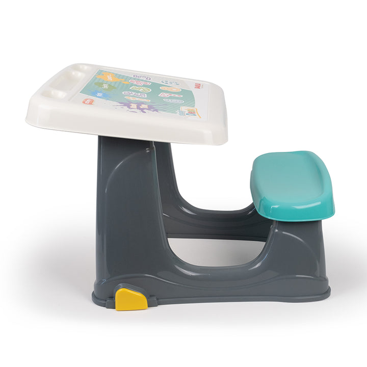 Dolu Children’s Study Desk Kids Activity Table, Chair, and Footrest, Multicolor