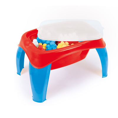 DOLU Activity Play Table w/30Pc Building Blocks & Storage for Kids (Open Box) - VMInnovations