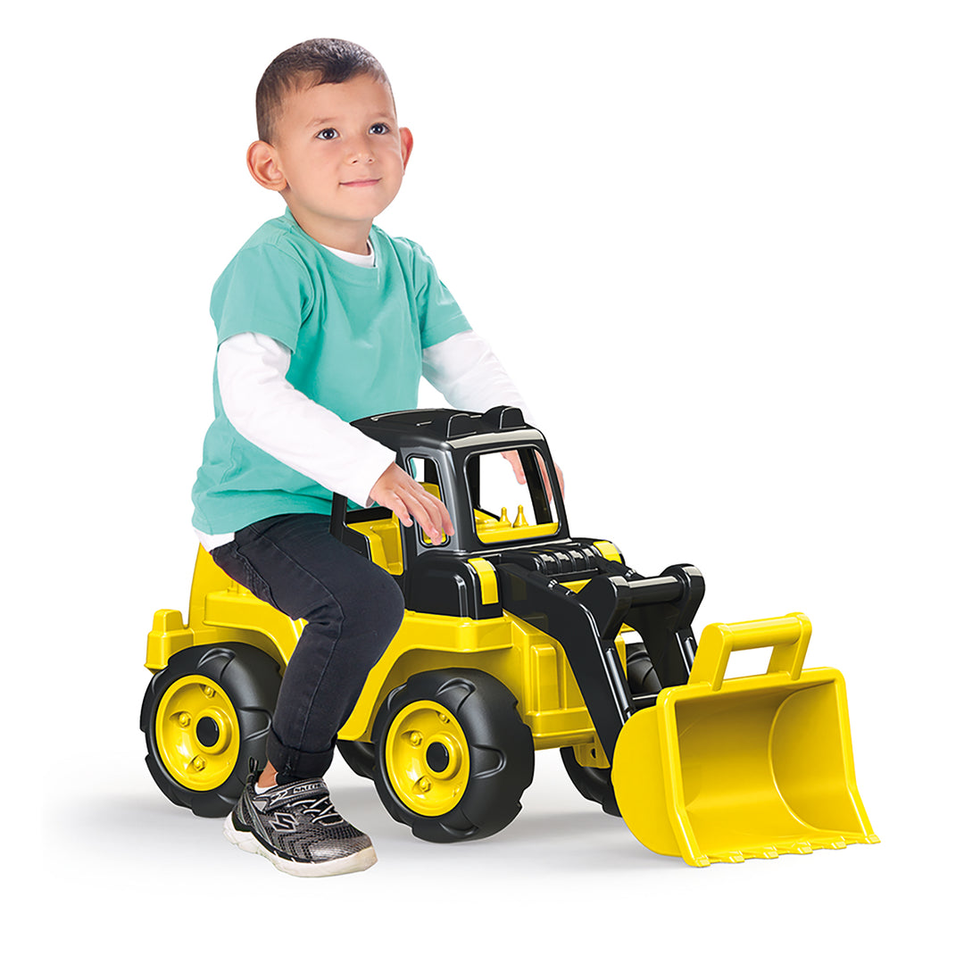 Dolu Excavator Super Loader Construction Toy Truck Vehicle, Kids Ages 3+, Yellow