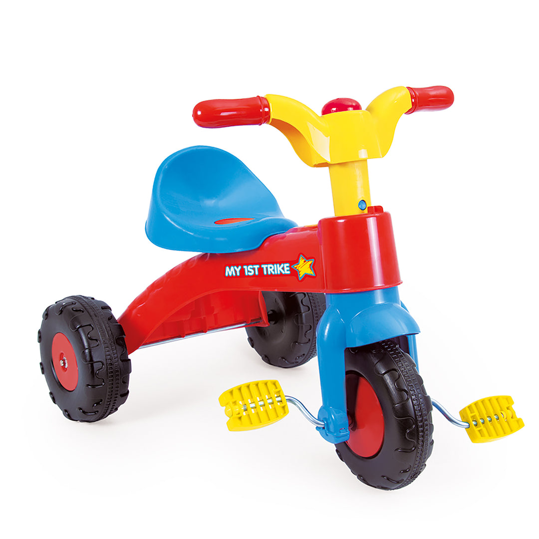 Dolu Trike for Toddlers, Tricycle for Kids Ages 2-5, Ride-On Toy with Horn, Red