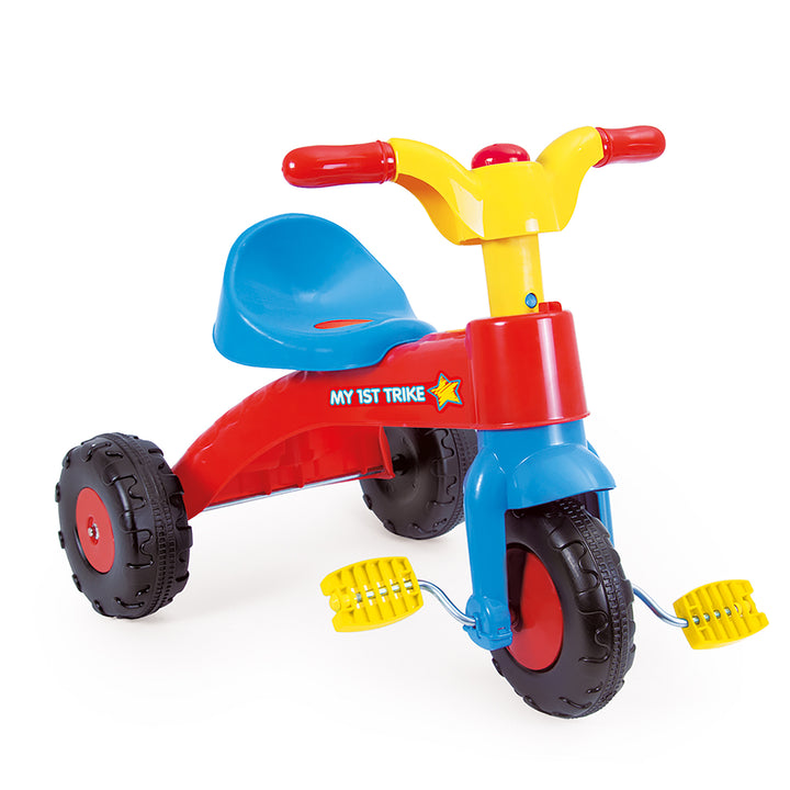 Dolu Trike for Toddlers, Tricycle for Kids Ages 2-5, Ride-On Toy with Horn, Red