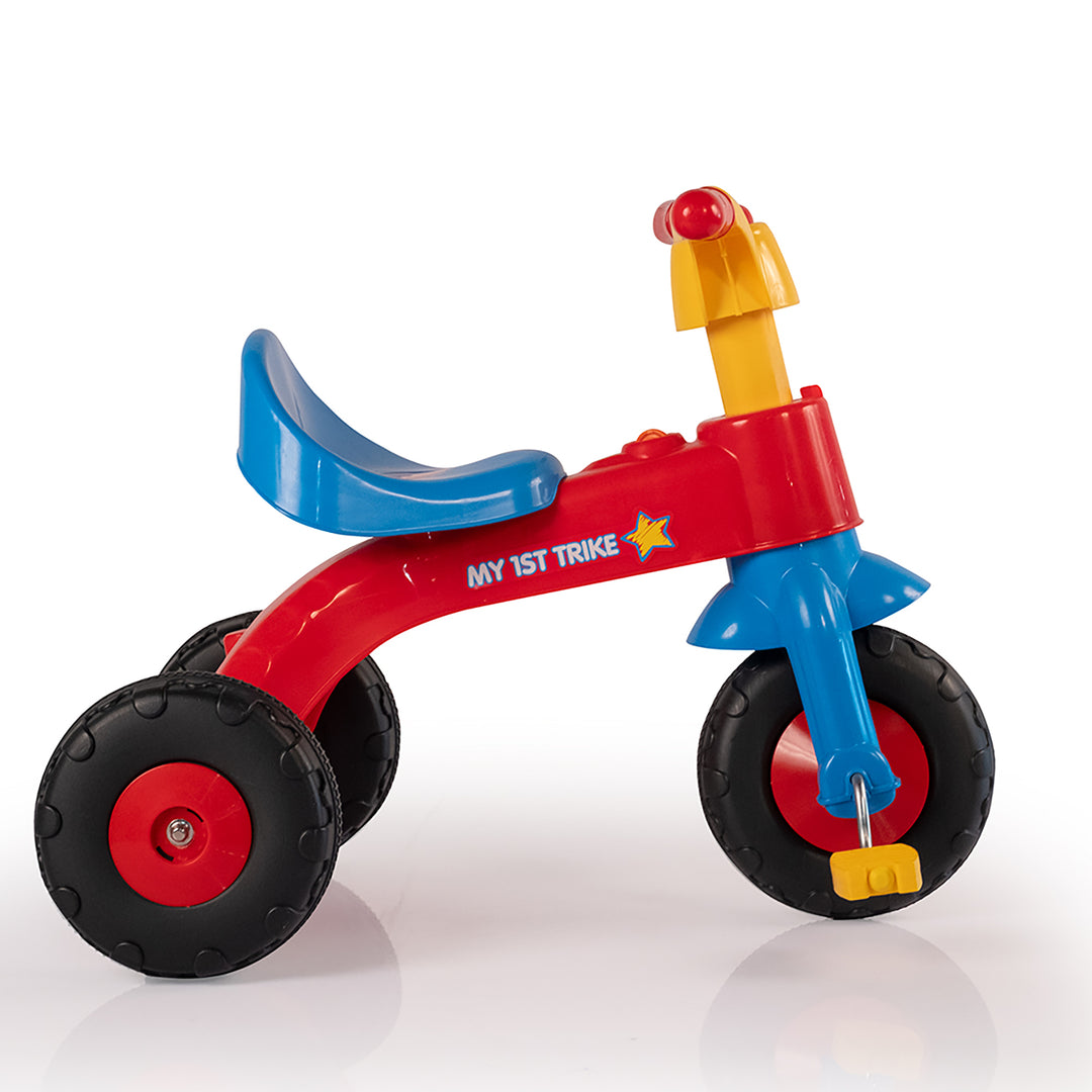 Dolu Trike for Toddlers, Tricycle for Kids Ages 2-5, Ride-On Toy with Horn, Red