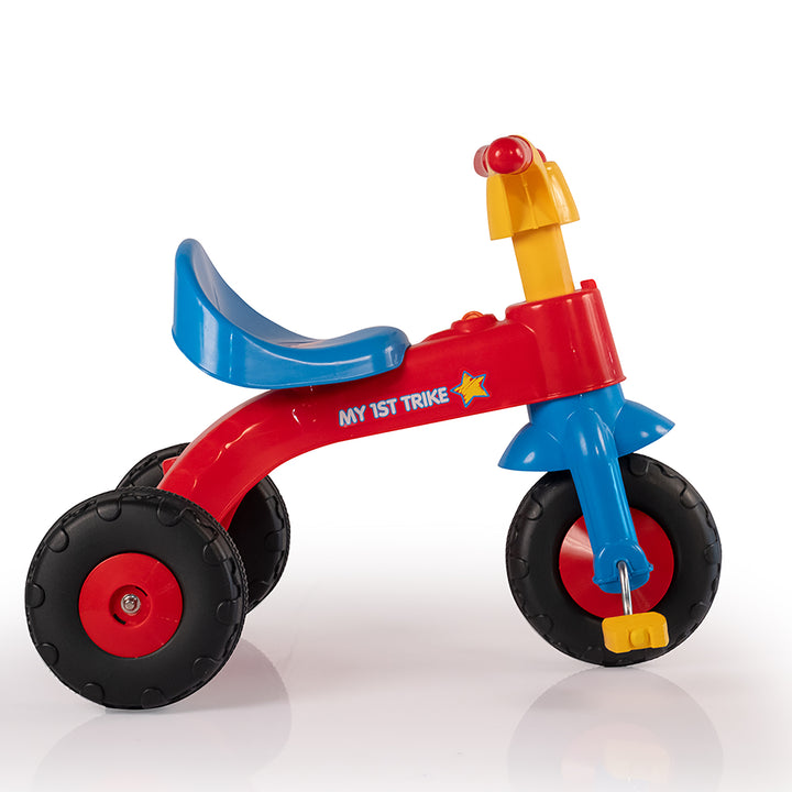 Dolu Trike for Toddlers, Tricycle for Kids Ages 2-5, Ride-On Toy with Horn, Red