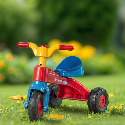 Dolu Trike for Toddlers, Tricycle for Ages 2-5, Ride-On Toy with Horn (Open Box)