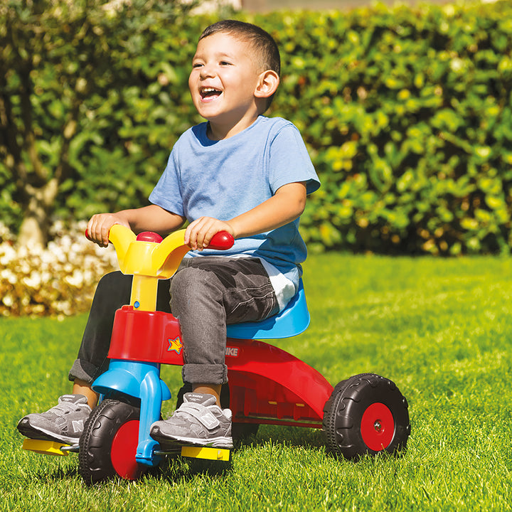 Dolu Trike for Toddlers, Tricycle for Kids Ages 2-5, Ride-On Toy with Horn, Red