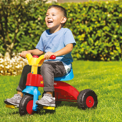 Dolu Trike for Toddlers, Tricycle for Ages 2-5, Ride-On Toy with Horn (Open Box)