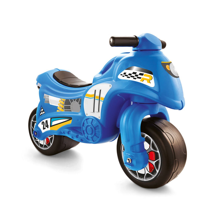 DOLU My First Moto Balance Ride-On, Foot-Powered Balancing Toddler Toy, Blue