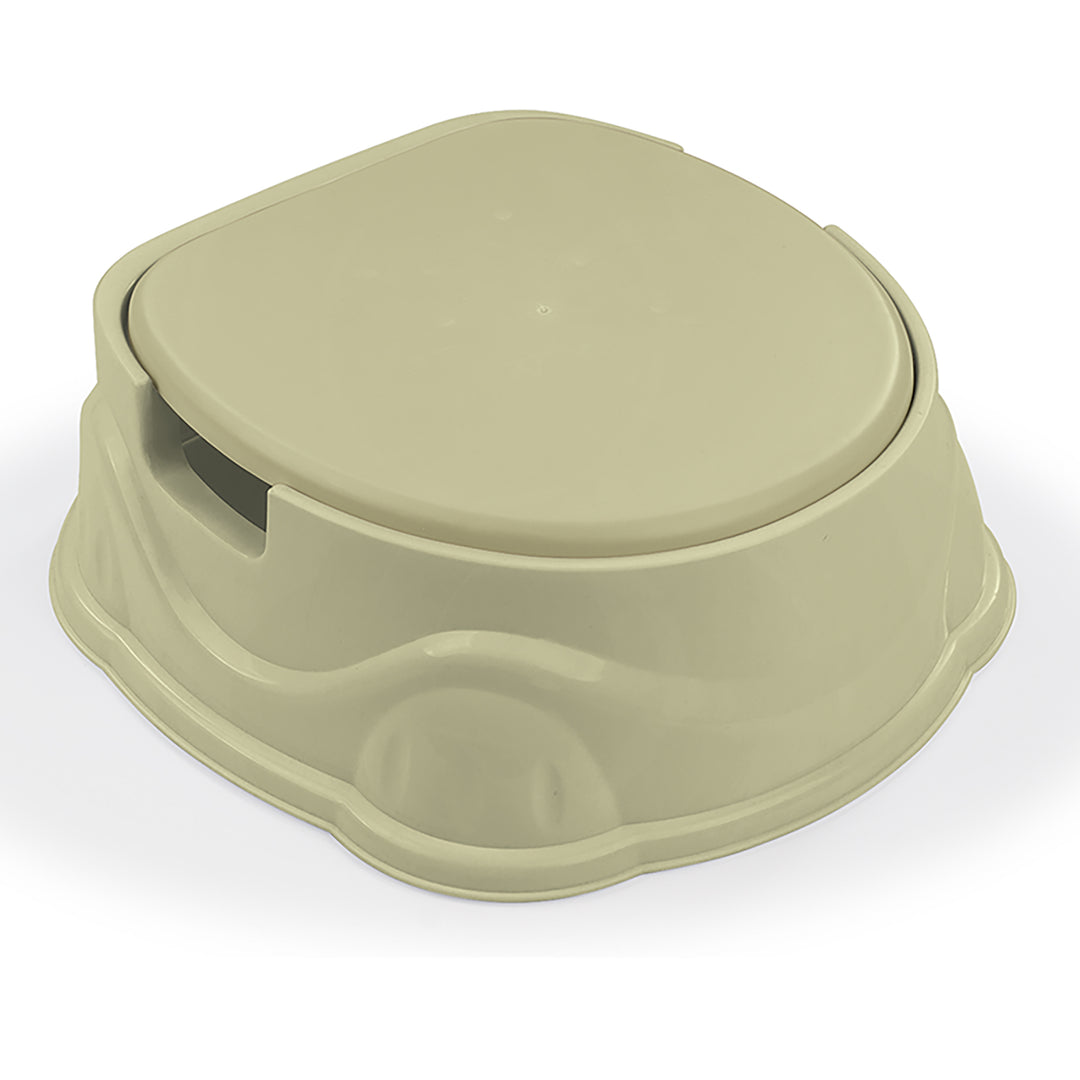 Dolu Nuve 3-in-1 Potty, Toilet Adapter, and Step Stool, Ergonomic Design, Green