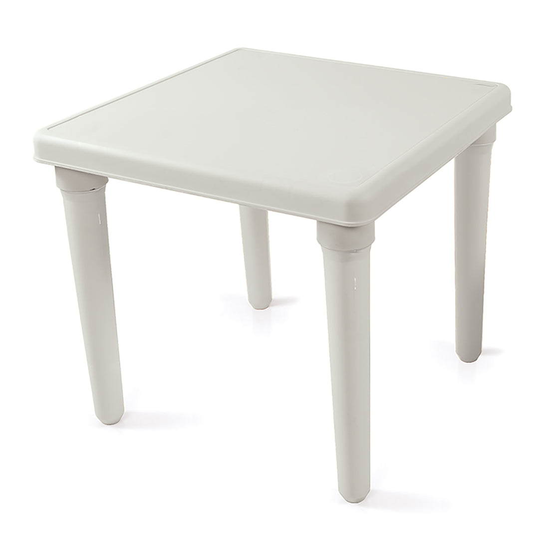 Dolu Kids Table & 2 Chairs Set, Toddler-Sized Plastic Play Furniture (Open Box)