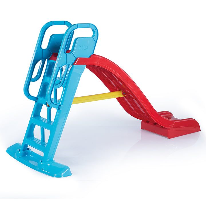 DOLU Big Splash Slide for Indoor or Outdoor Use, Water Connection Feature, Red