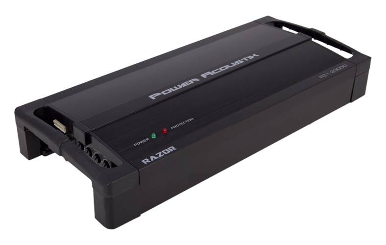 POWER ACOUSTIK RZ1-2300D 2300W RAZOR Monoblock Car Audio Amp (Open Box)