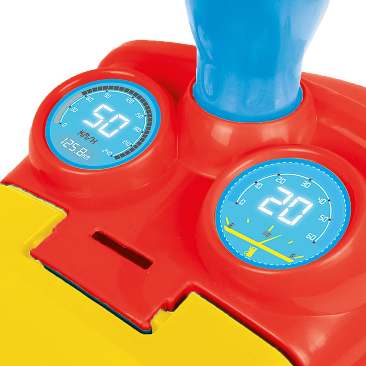 DOLU 4-in-1 Step Car with Parental Handle, for Toddlers 12 Months Old and Up