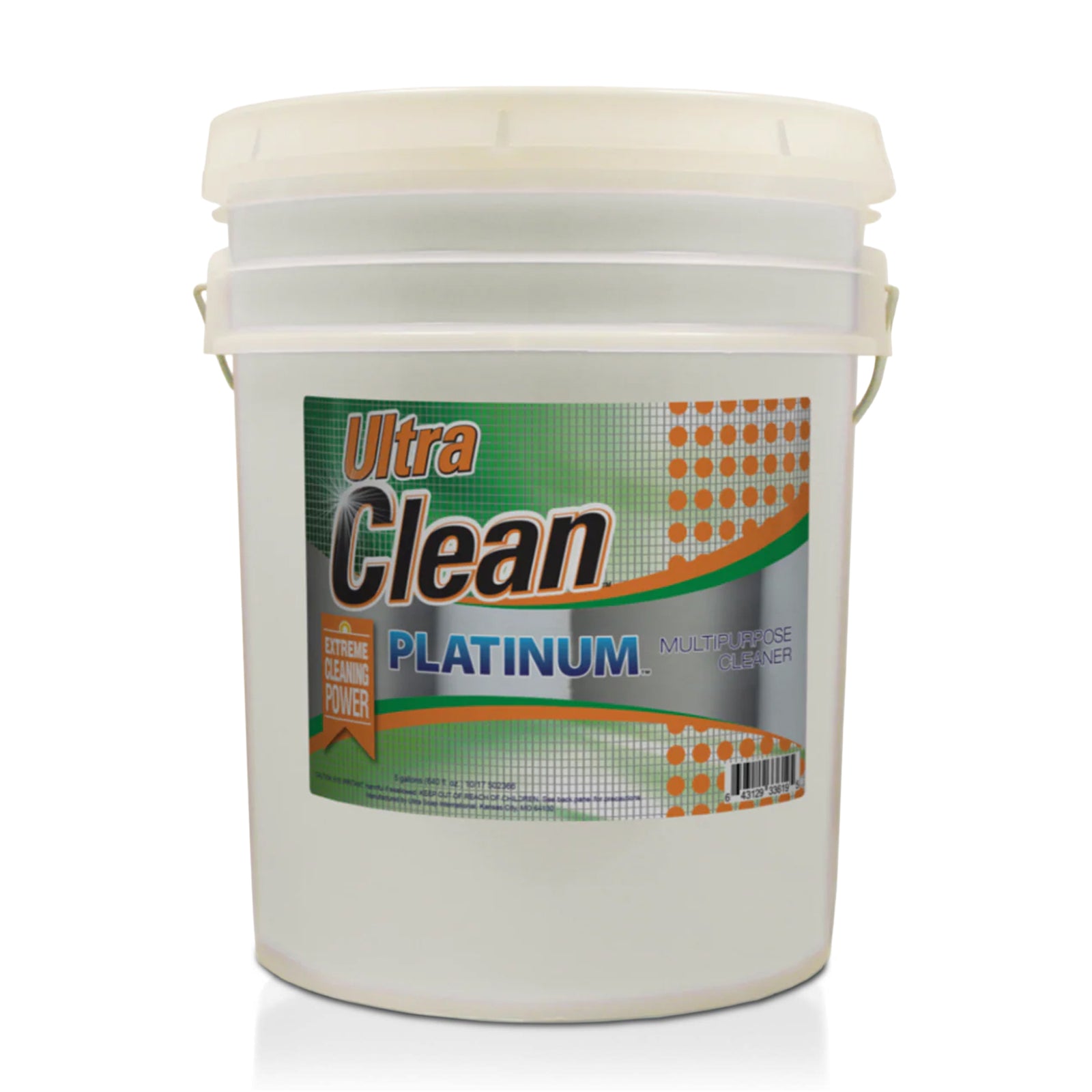 Ultra Clean Platinum Multipurpose Cleaner, Non-Abrasive, Citrus Scent, 5 Gallons - VMInnovations
