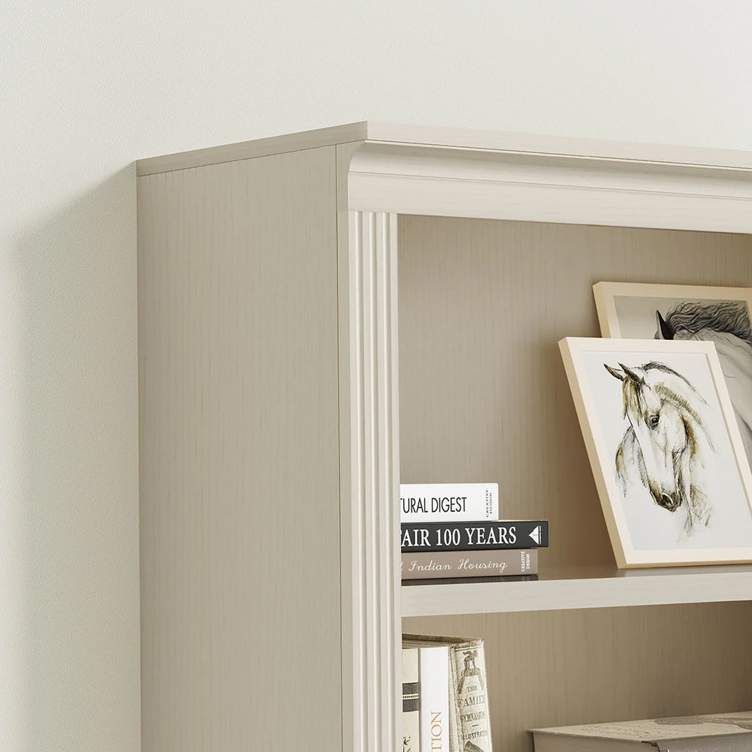 VAUXHILL & CO. Halston Multi-Depth Bookcase, Adjustable Shelving Unit (Open Box)