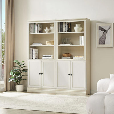 VAUXHILL & CO. Halston Standard Bookcase, Doors, Adjustable Shelf (Open Box) - VMInnovations