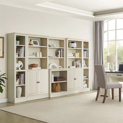 VAUXHILL & CO. Halston Standard Bookcase, Doors, Adjustable Shelf (Open Box) - VMInnovations