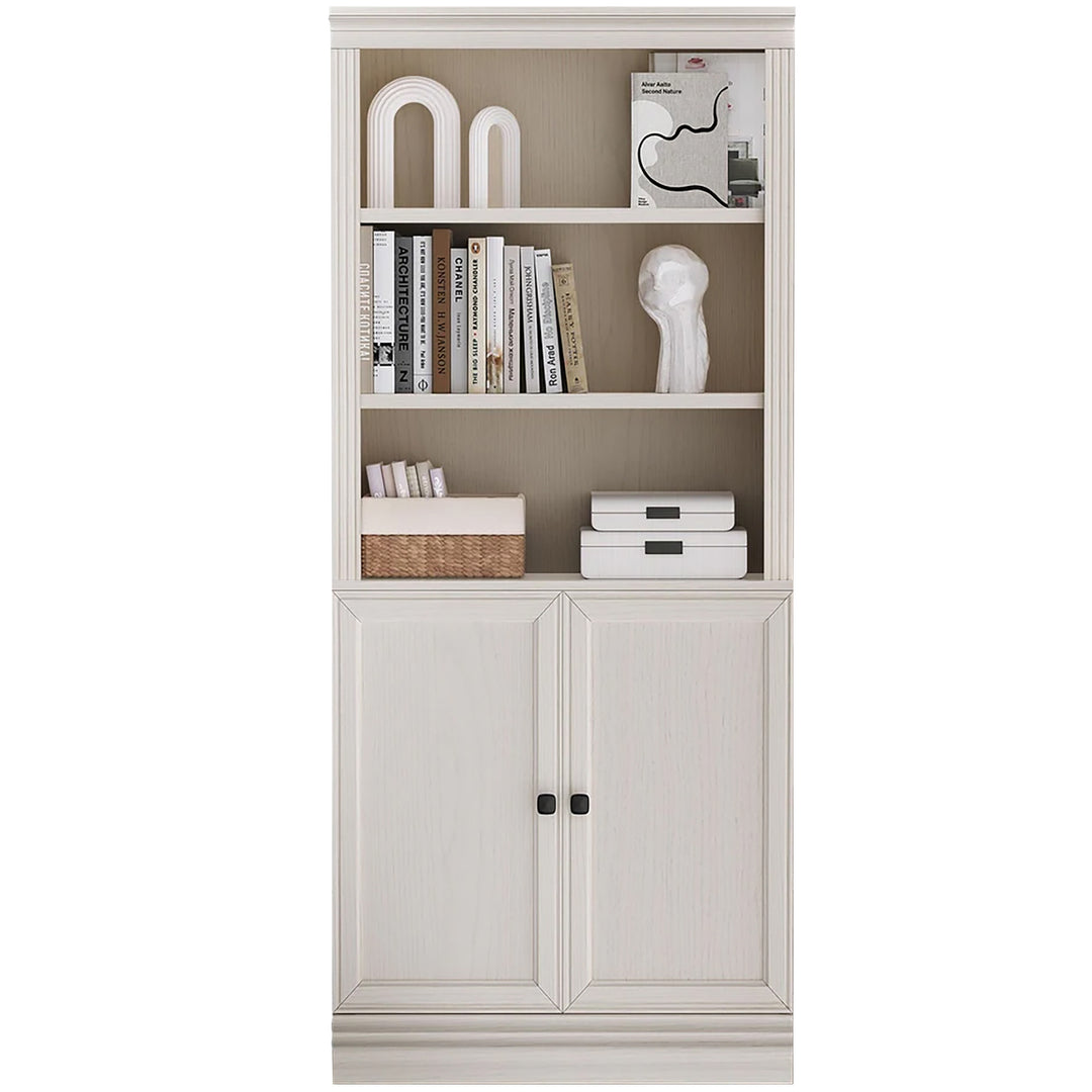VAUXHILL & CO. Halston Standard Bookcase, Doors, Adjustable Shelf (Open Box) - VMInnovations