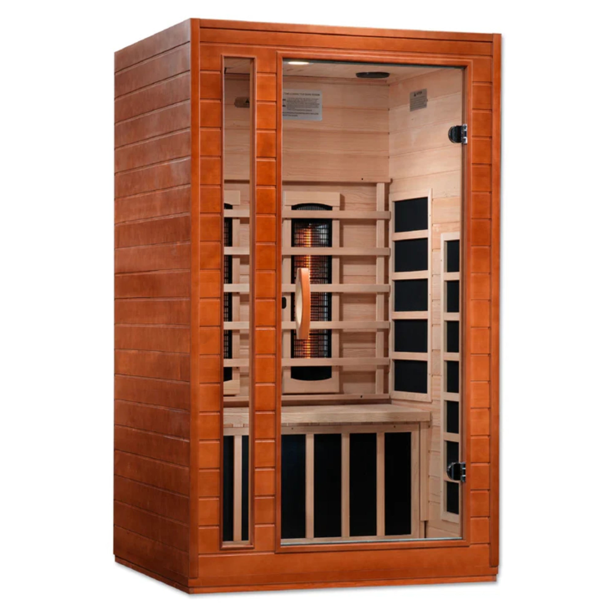 Dynamic Saunas 2-Person Full Spectrum Infrared Sauna Lighting,Speakers(Open Box) - VMInnovations