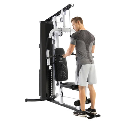 Marcy 150 lb Stack Home Gym, Full Body Strength Training Workout Machine, Black - VMInnovations