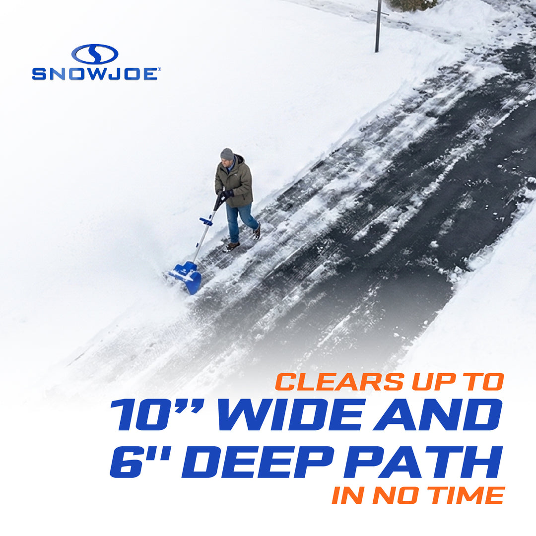 Snow Joe 24V Cordless Snow Shovel Kit for Driveway Winter Snow Removal(Open Box)