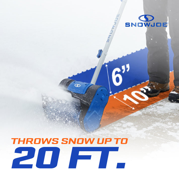 Snow Joe 24V Cordless Snow Shovel Kit for Driveway Winter Snow Removal(Open Box) - VMInnovations