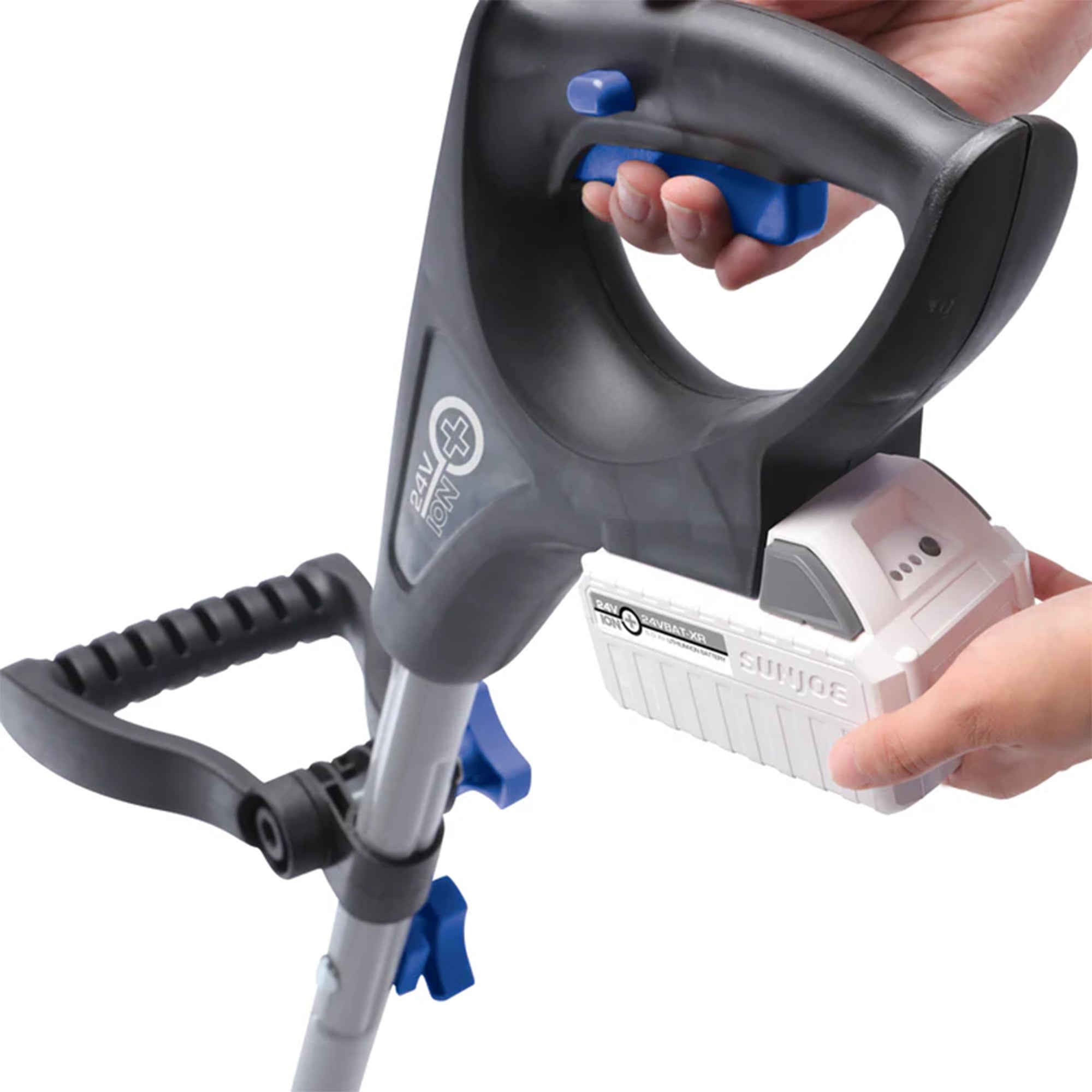 Snow Joe 50 Lbs Melt Enviro Blend Snow Deicer & Snow Joe Cordless Snow Shovel