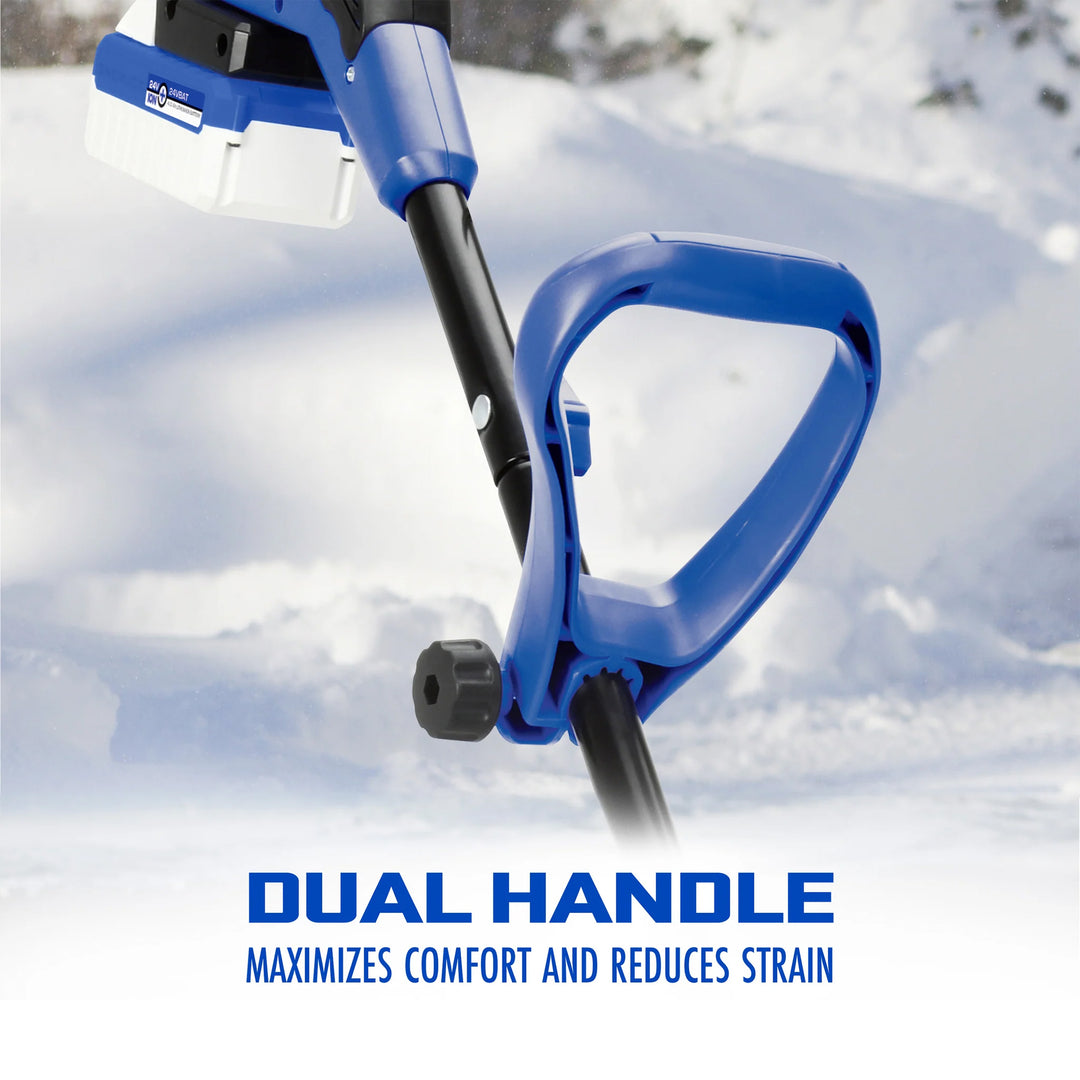 Snow Joe Cordless Snow Shovel Kit for Car Driveway Snow Removal, 24V-SS13-XR