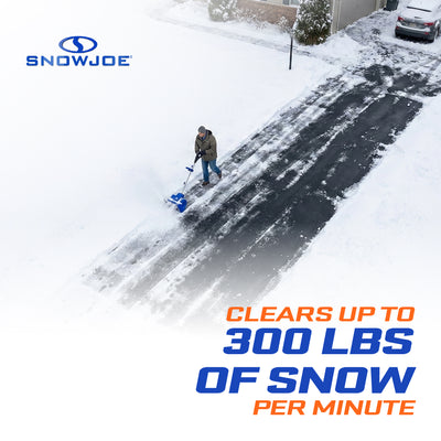 Snow Joe Cordless Snow Shovel Kit for Car Driveway Snow Removal (Open Box)