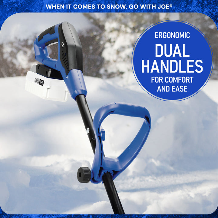 Snow Joe Cordless Snow Shovel Kit for Car Driveway Snow Removal, 24V-SS13-XR