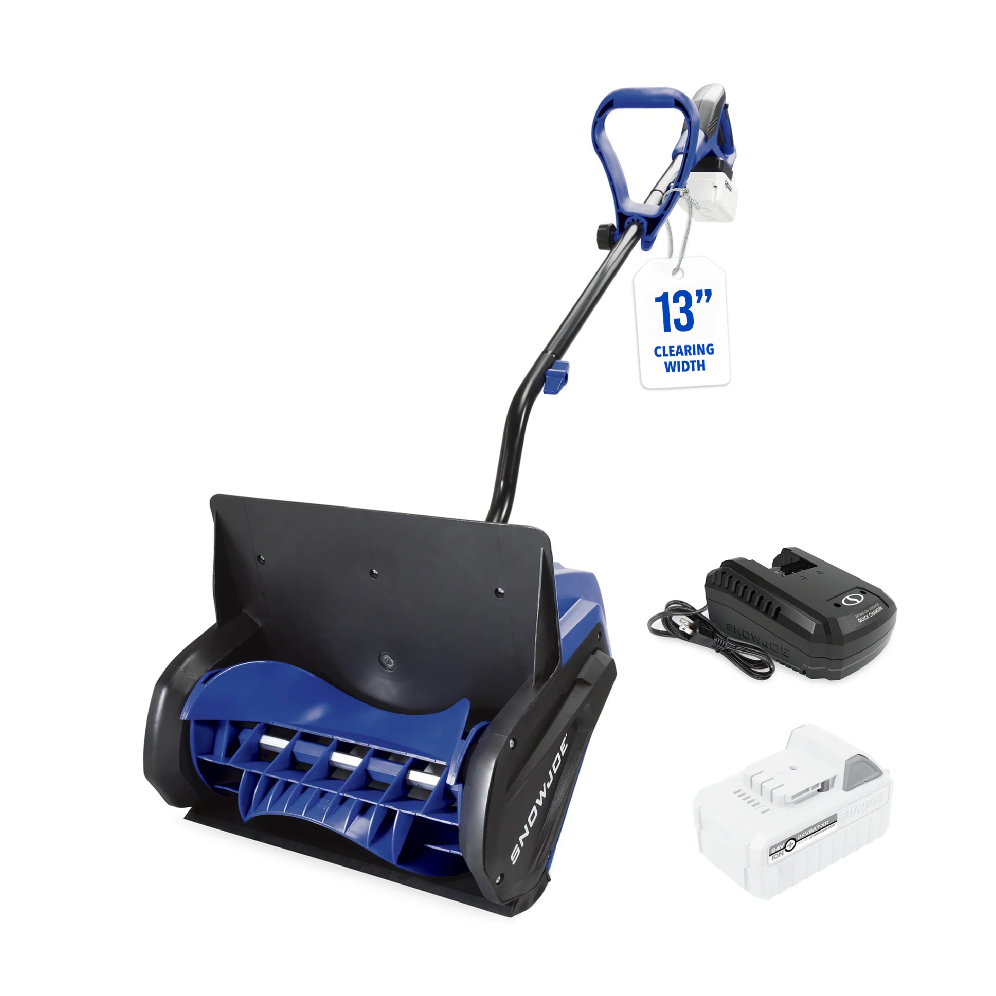 Snow Joe Cordless Snow Shovel Kit for Car Driveway Snow Removal, 24V-SS13-XR