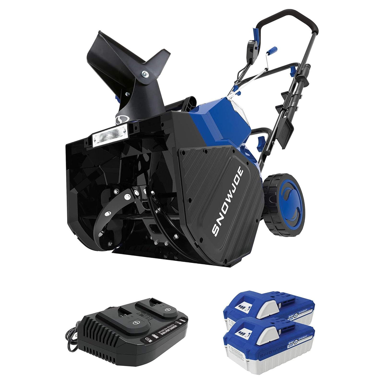 Snow Joe IONMAX 24V Cordless Snow Blower with Electric Engine Type, 24V-X2-SB18 - VMInnovations