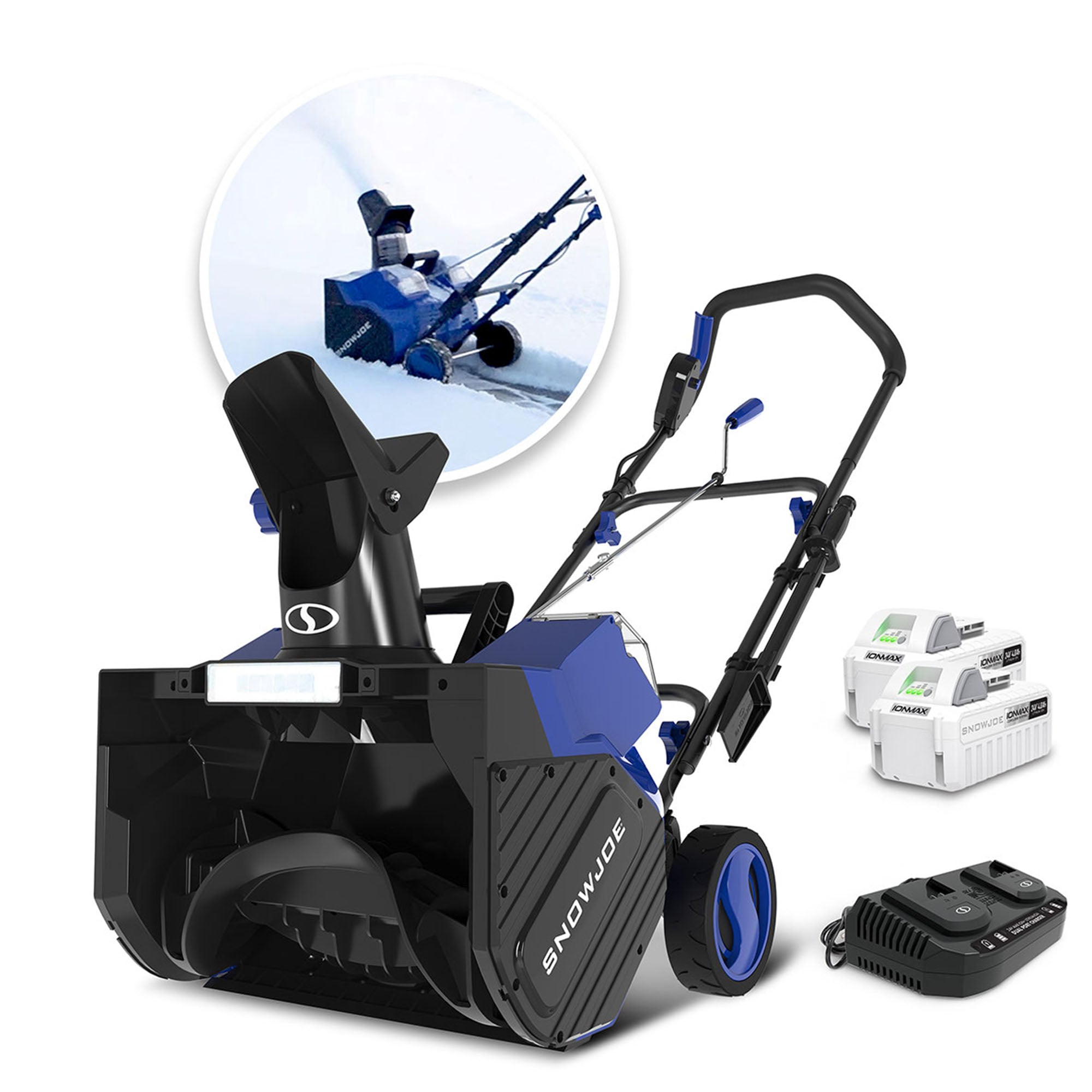Snow Joe IONMAX 24V Cordless Snow Blower with Electric Engine (Open Box) - VMInnovations