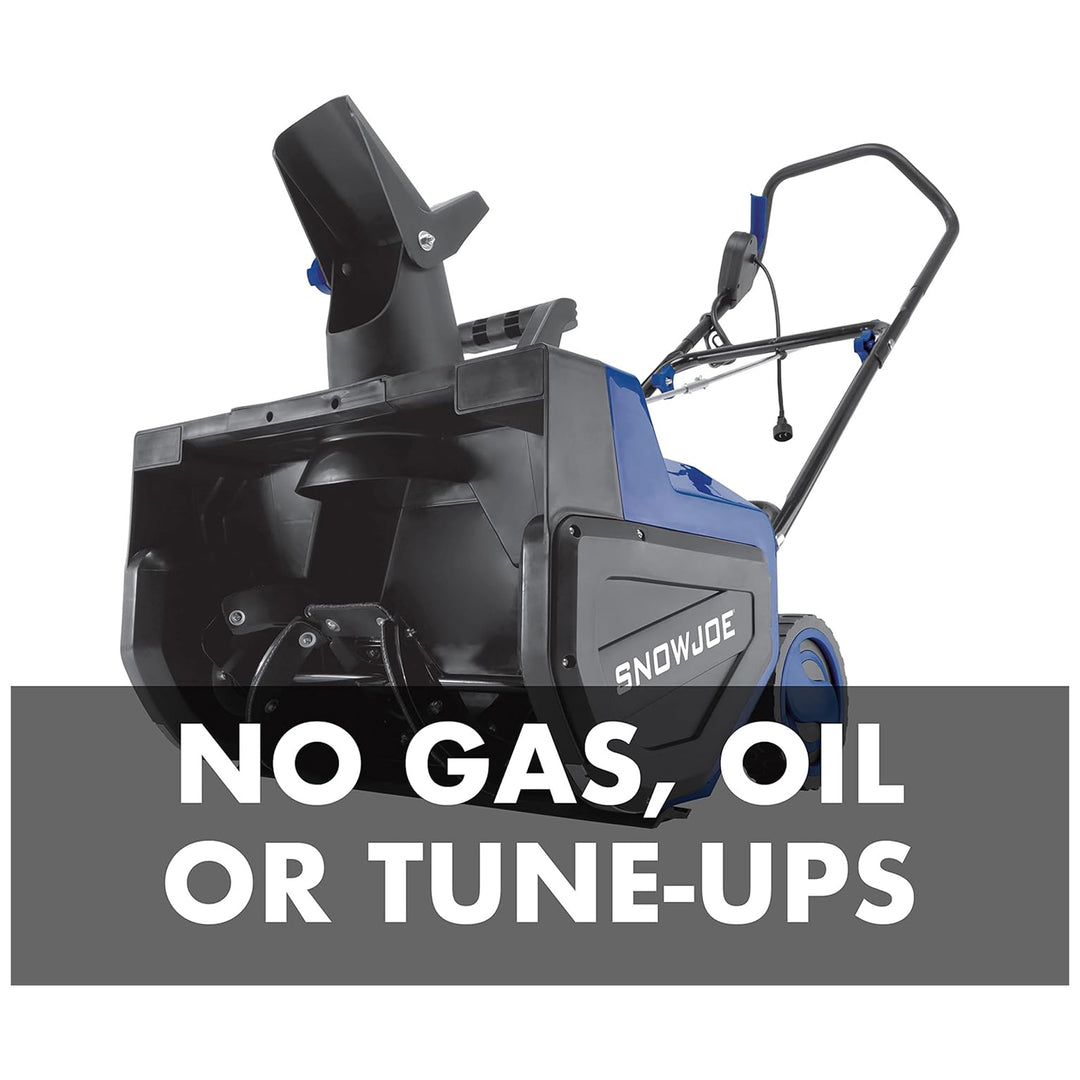 Snow Joe Electric Snow Blower, 22-Inch 14.5-Amp Single Stage, LED Light, SJ626E - VMInnovations