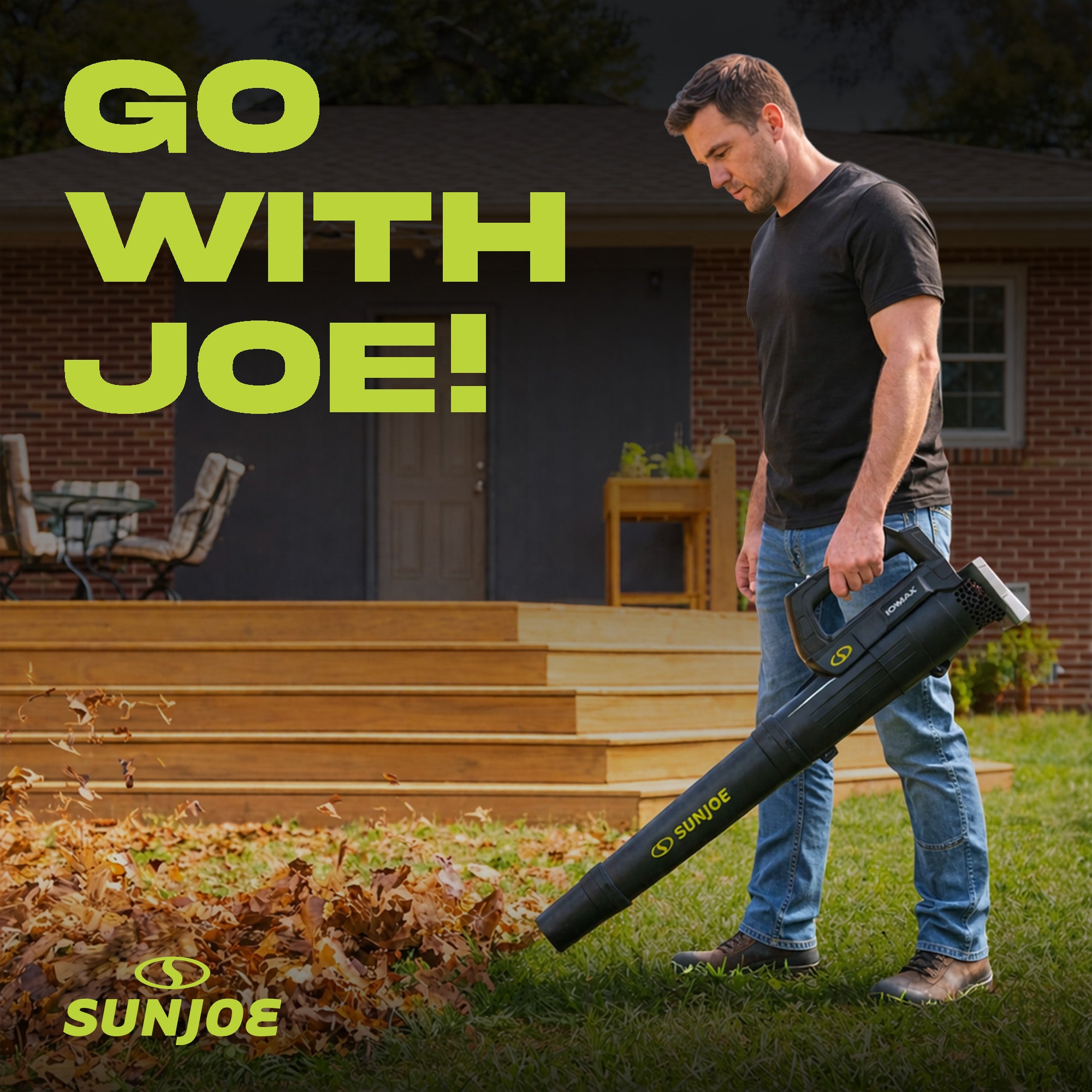 Sun Joe 24V Jet Leaf Blower Cordless Compact Turbine (Tool Only), 24V-TB-CT