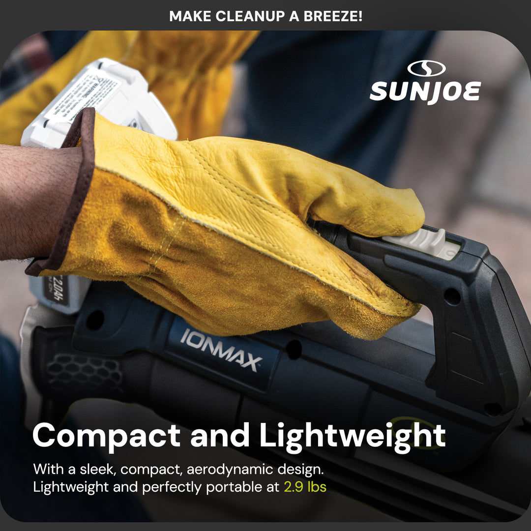 Sun Joe 24V Jet Leaf Blower Cordless Compact Turbine , 24V-TB-CT (Used)