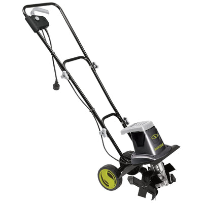 Sun Joe Electric Garden Tiller/Cultivator, 3 Position Height Adjustment, TJ602E