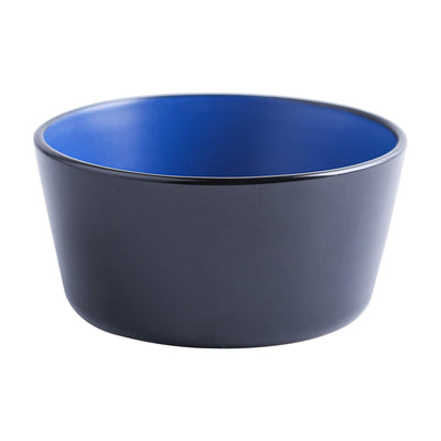 Stone Lain Stoneware 16pc Dinnerware Set, Service for 4, Blue & Black (Open Box) - VMInnovations